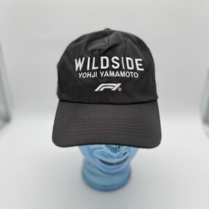 Yohji Yamamoto x Formula One F1 Snapback Hat Black White Wildside Grand‎ Prix